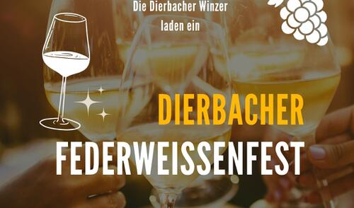 02. - 04.10.2026   Dierbacher Federwei&szlig;enfest